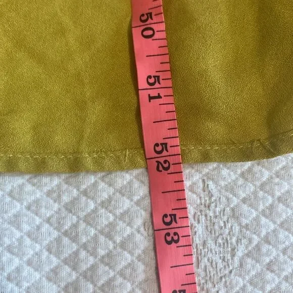 Young Fabulous & Broke Frida Smocked Yellow Faux wrap Maxi Dress size Small - Picture 7 of 9